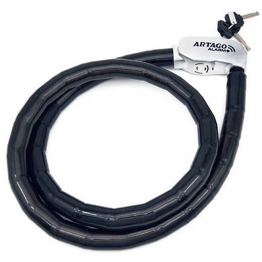 Candado Moto Articulado con Alarma 120dB ON/Off, Warning