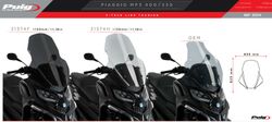 Piaggio MP3 400/MP3 530 EXCL. Parabrisas Touring