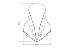 N-MAX 125 21>23 Parabrisas V-tech line Touring