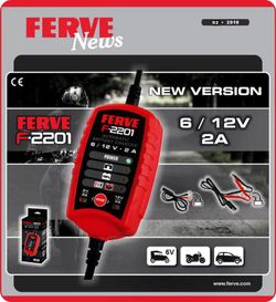 Carregadors bateria moto automàtics ferve f2201