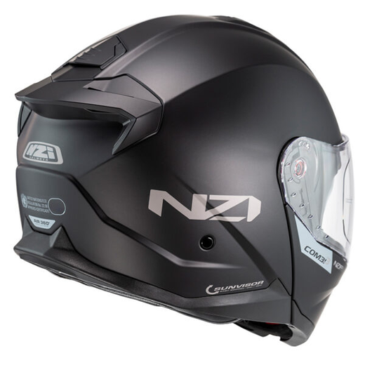 Casco Abatible NZI Combi 3 Duo Matt Black
