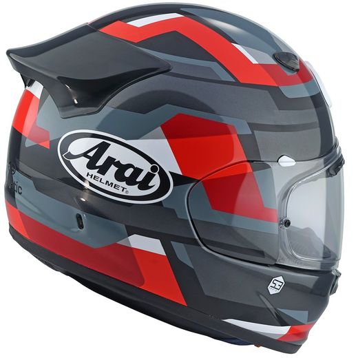 Casco integral Arai Quantic Abstract - Vermell