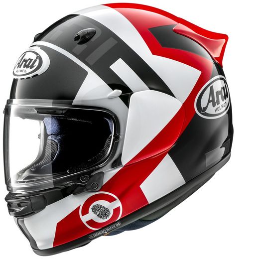 Casco ARAI QUANTIC SPACE - Rojo.