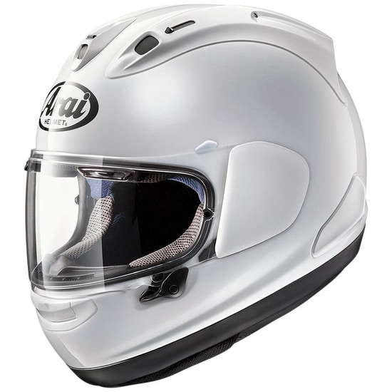 ARAI RX-7 V EVO DIAMOND WHITE | Casco Integral Racing / Deportivo | Calota PB SNC2 | Cierre Doble Hebilla 2XL