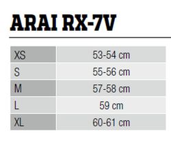 Casco ARAI RX-7V EVO JR65 - Verde.