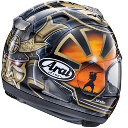 Casco Arai RX-7V EVO Pedrosa Spirit - Oro.