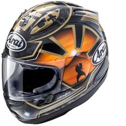Casco Arai RX-7V EVO Pedrosa Spirit - Oro.