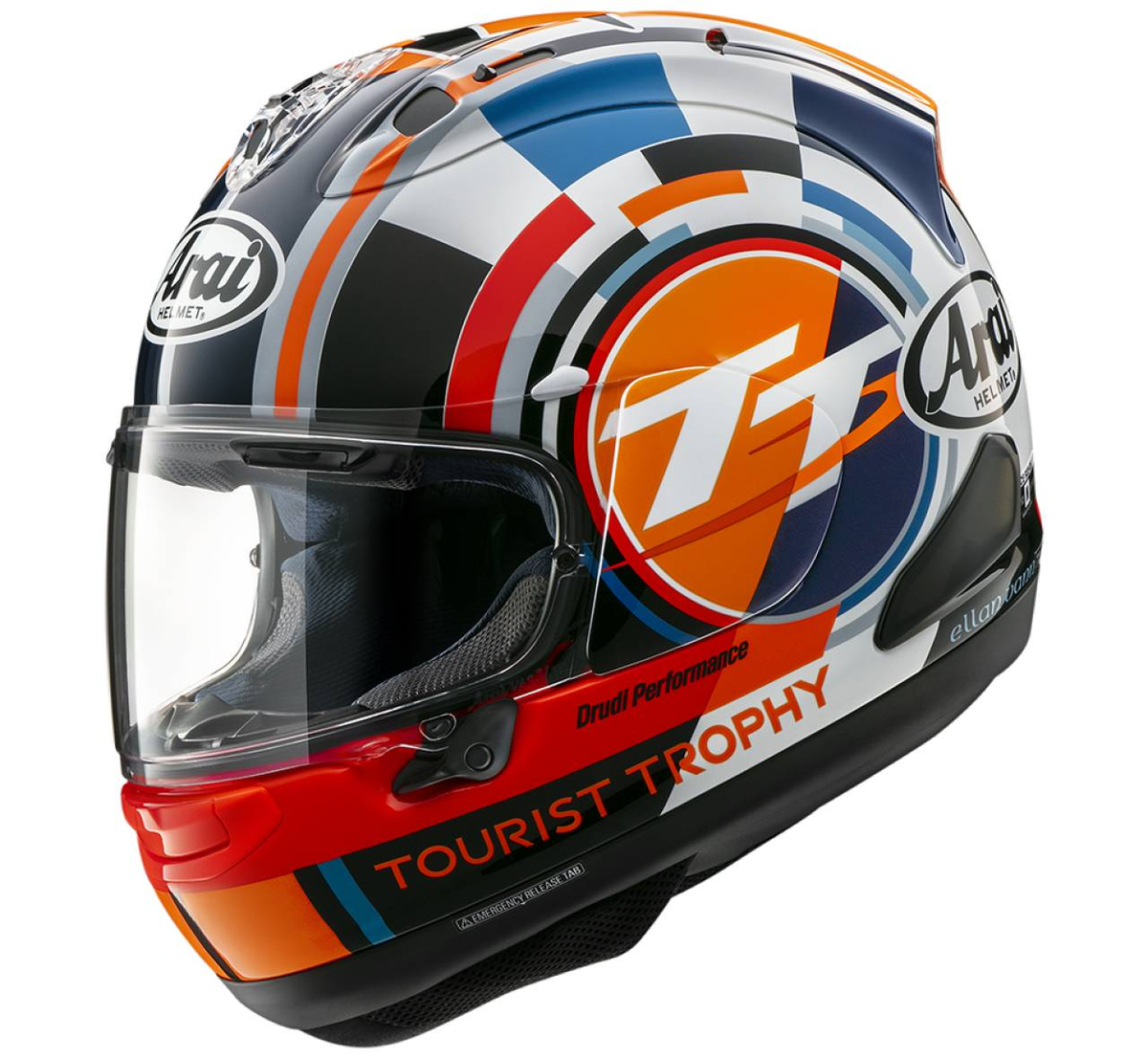 Casco Arai RX-7V EVO 2025 IoM TT Edición Limitada S