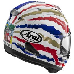 Casco Arai RX-7V EVO Doohan Jubilee Rstyl - Réplica | Fibra de Vidrio | ECE R22-06 | Racing y Touring | Doble D