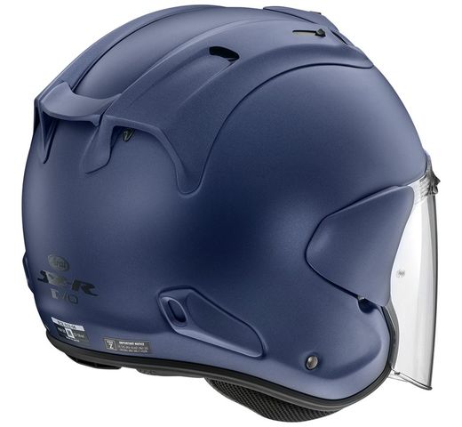 Casco jet Arai SZ-R Vas Evo Azul Mate.