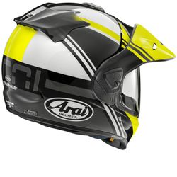 Casco integral ARAI Tour-X5 Cosmic - Amarillo flúor.