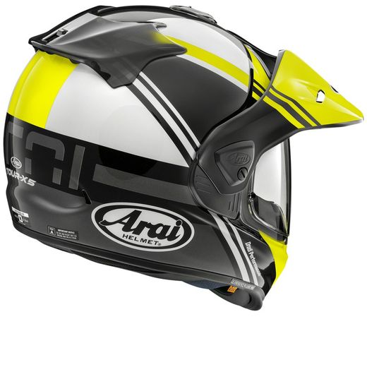 Casco integral ARAI Tour-X5 Cosmic - Amarillo flúor.