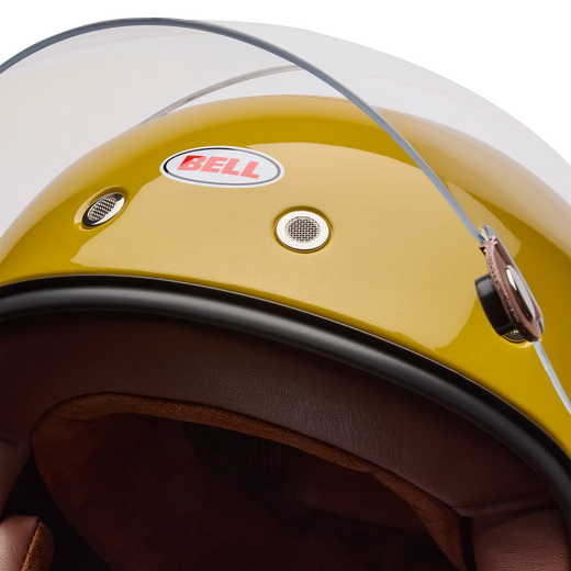 Casco Integral Bell Bullitt GT Solid en Amarillo Mostaza