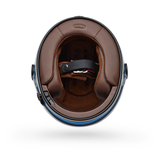 Casco Integral Bell Bullitt GT Solid en Azul Vintage