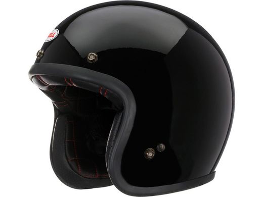 Casco bell custom 500 negro brillo (sin accesorios)