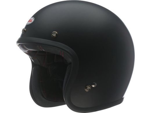 Casco bell custom 500 negro mate (sin accesorios)