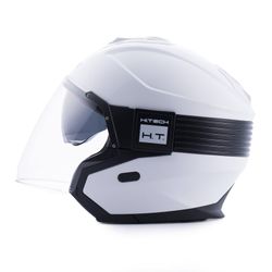 Casco Blauer Hacker BTR Blanco/Negro