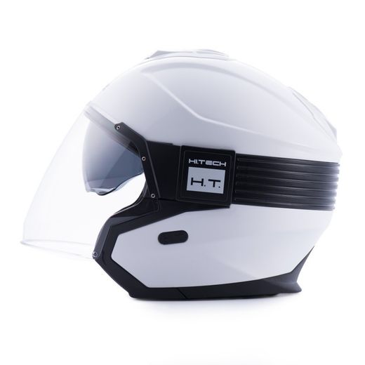 Casco Blauer Hacker BTR Blanco/Negro