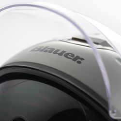 Casco Blauer Hacker BTR Gris Negro