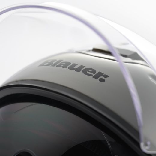 Casco Blauer Hacker BTR Gris Negro