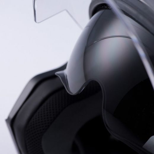 Casco Blauer Hacker BTR Negro / Negro