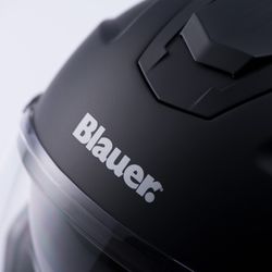 Casco Blauer Hacker BTR Negro / Negro