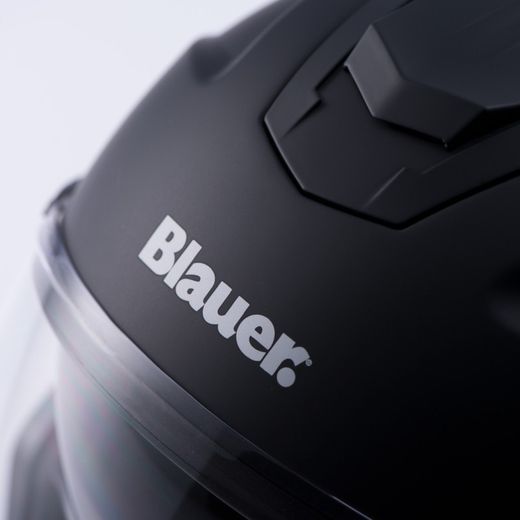 Casco Blauer Hacker BTR Negro / Negro