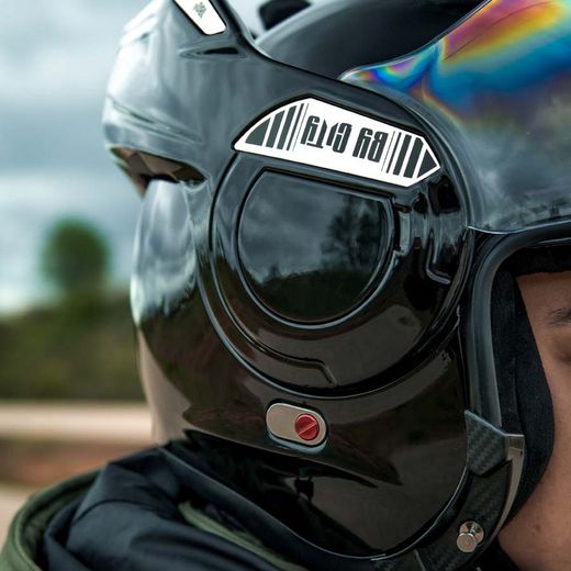 Casco By City 180 TECH Black Shinny