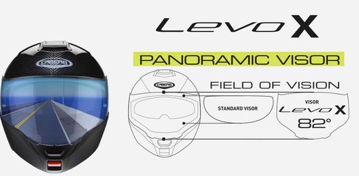 Casco Caberg Levo X Gris Metalizado