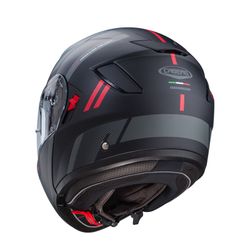 Casco Caberg Levo X Manta H9 Negro mate/antracita/Rojo