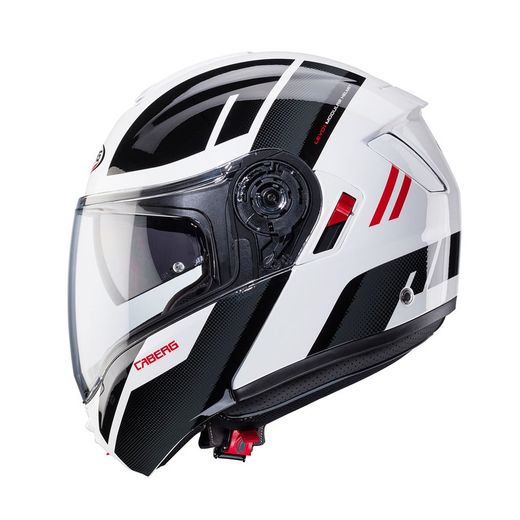 Casco Caberg Levo X Manta L3 Blanco/Antracita/negro/Rojo