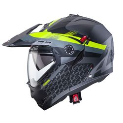 Casco Caberg TourMax X Sarabe L1 Antracita mate/negro/fluor