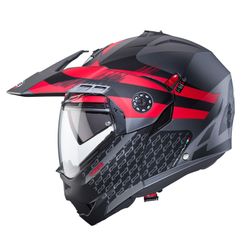 Casco Caberg TourMax X Sarabe L2 Antracita/Negro/Rojo