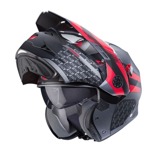 Casco Caberg TourMax X Sarabe L2 Antracita/Negro/Rojo
