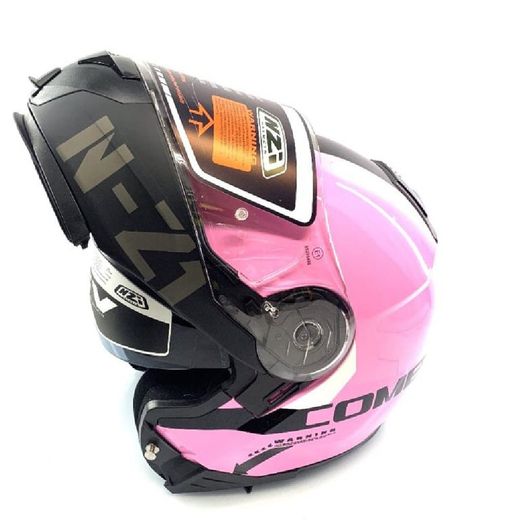Casco convertible nzi combi 2 duo flydeck pink