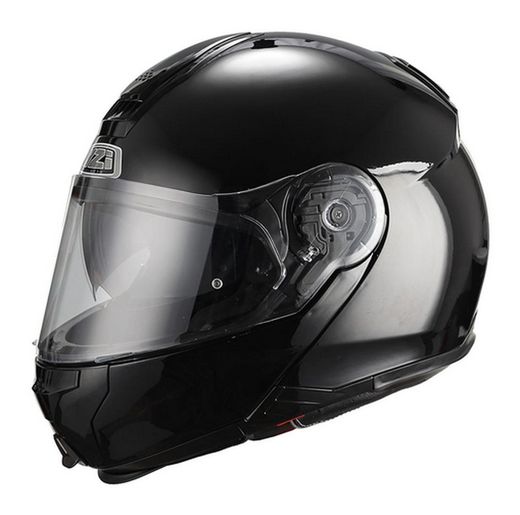Casco convertible nzi combi 2 duo negro brillo