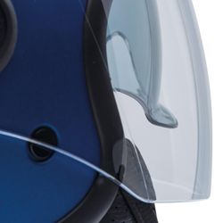 Casco demi–jet EL´TOP con ventilación Azul mate