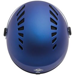Casco demi–jet EL´TOP con ventilación Azul mate