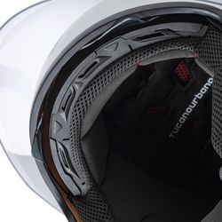 Casco demi–jet EL´TOP con ventilación Negro mate