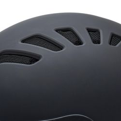 Casco demi–jet EL´TOP con ventilación Negro mate