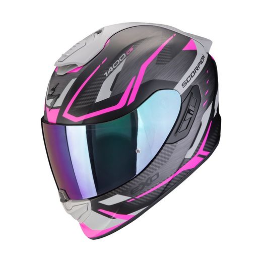 Casco Escorpión EXO-1400 EVO AIR Accord Negro mate-Rosa
