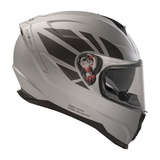 Casco integral garibaldi G80 FLY Plata Mate ECE 22.05