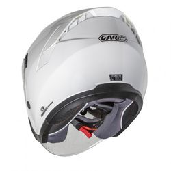 Casco Garibaldi G40 sunvisor Blanco Brillo