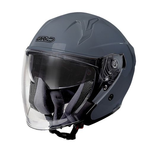 Casco Garibaldi G40 sunvisor. Nardo Grey