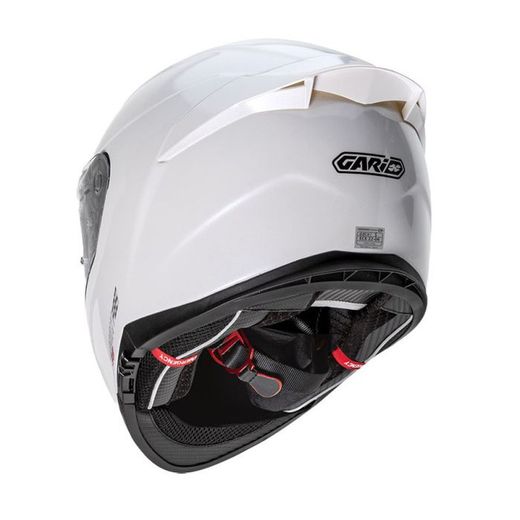Casco Garibaldi G91x Fibra Blanco Perla ECE R22.06