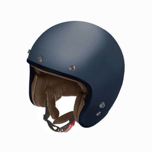 Casco Garibaldi Vintage G02x Azul Sucio Mate ECE 22.06.