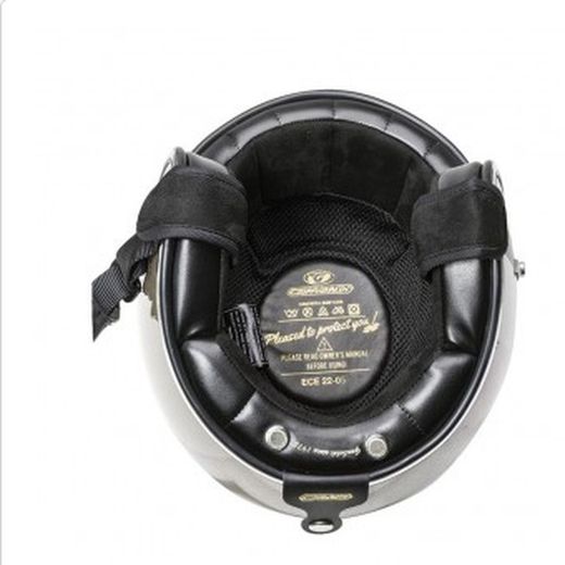 Casco Garibaldi Vintage G02x negro mate ECE 22.06.