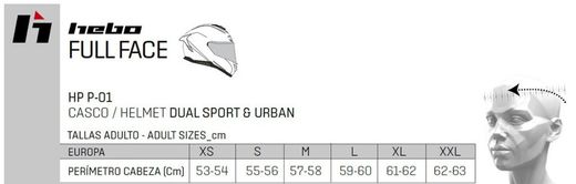 Casco Hebo Transam Titanio