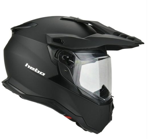 Casco Hebo Off Road Transham negro mate