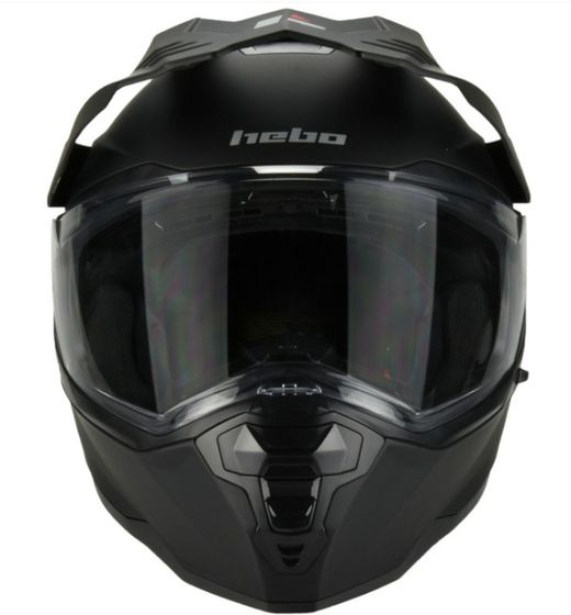 Casco Hebo Off Road Transham negro mate